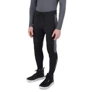 Sea-Doo Montego Pants Men’s Black Grey 3mm Neoprene fitted durable UV protect S